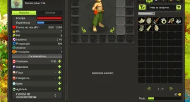 CONTA DOFUS TOUCH IOP 198, SRAM 188, SACRIER 134, CRA 115