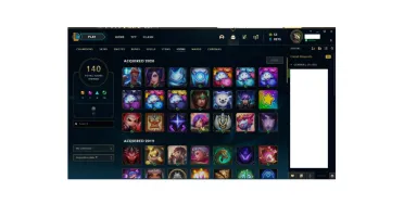 CONTA DE LOL LVL 234, 133SKINS 140 ICONS PLAT3 51 EMOTES