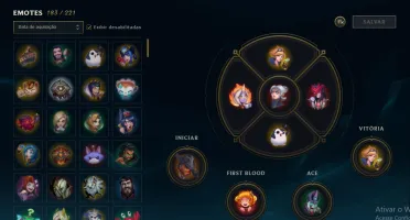Conta LoL 235 skins