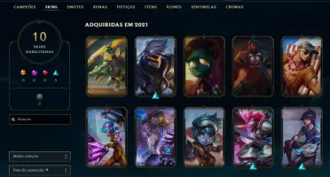 Conta mestre LOL barata