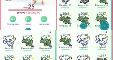 Conta Pokémon Go Level 24