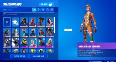 Conta Fortnite *TRYHARD*