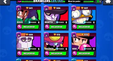 Conta de Brawl Stars com 14k de troféus