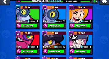 Conta de Brawl Stars com 14k de troféus