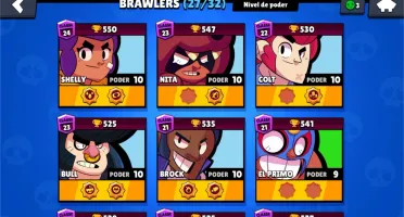 Conta de Brawl Stars com 14k de troféus