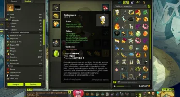 Vendo Conta Feca Om 2 c/ Set Str/Ret PA/Block TOP pra PvP