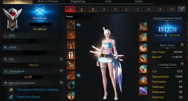 Conta Lost Ark - Main Deathblade 1513 Ilv
