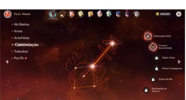 Conta Genshin Impact AR 35 com jean e qiqi
