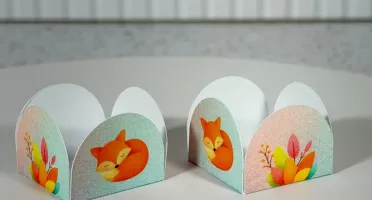 Forminhas para Doces Raposinha - Kits 50, 100 ou 150