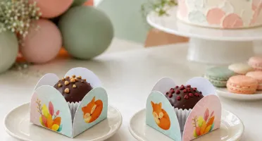 Forminhas para Doces Raposinha - Kits 50, 100 ou 150