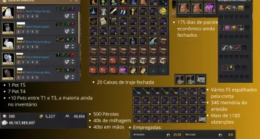 CONTA 730 GS E CAVALO T10 (email próprio/não steam)