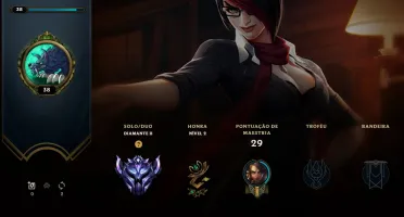 CONTA SMURF DIAMANTE 2 MMR MASTER+