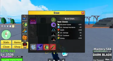 Conta Blox Fruits Lvl 1500+Dragon, Buddha, Light E Dark Perm