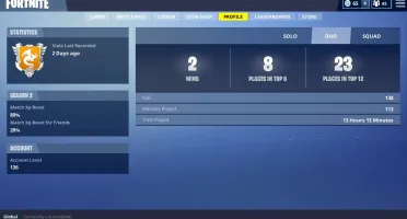 Conta Fortnite