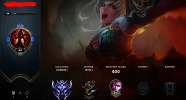 CONTA LOL DIAMANTE 1 QUASE FULL CHAMP!!!