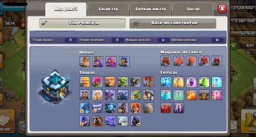 CV13 SEMI FULL TH13 6 CONSTRUTOR 7 SKINS BEM UPADO + GEMAS