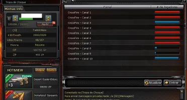 CONTA CROSSFIRE 500K GOLD M4A1-S USA PERMANENTE E NIKITA