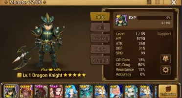 Reroll Summoners War lvl10 com Leo + Striker