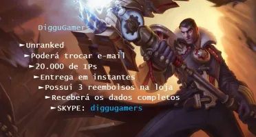 CONTA ACC LOL LEAGUE OF LEGENDS LEVEL 30