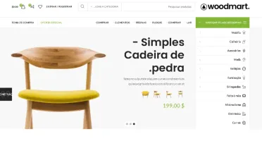 Tema WordPress Woodmart + Atualizações