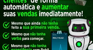Robô de vendas, mensagem automática no PV do whatsapp