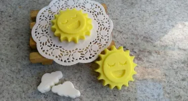 Sabonete Sol Feliz com Nuvem