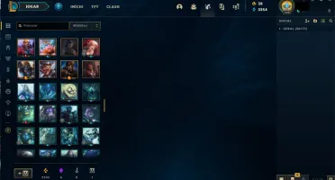 Conta lol com MUITAS skins (yasuo prestige) 3 ultimates