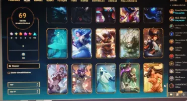 Conta league of legends, lol