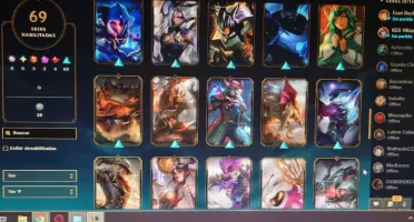 Conta league of legends, lol