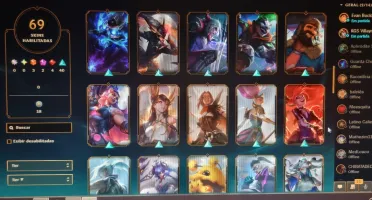 Conta league of legends, lol