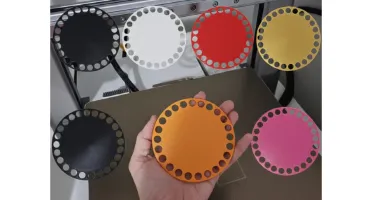 Base Circular 10 cm para Cesto de Crochê