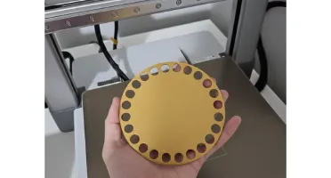 Base Circular 10 cm para Cesto de Crochê