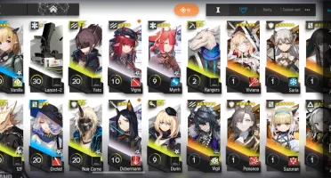 Genshin impact > Conta Arknights LV58 com 9 6*