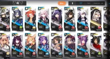 Genshin impact > Conta Arknights LV58 com 9 6*
