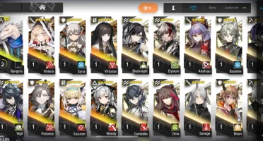 Genshin impact > Conta Arknights LV58 com 9 6*