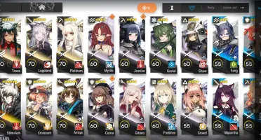 Genshin impact > Conta Arknights LV58 com 9 6*