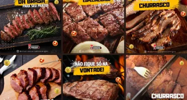 Pack Artes Canva Churrascaria 40 Temas Editáveis