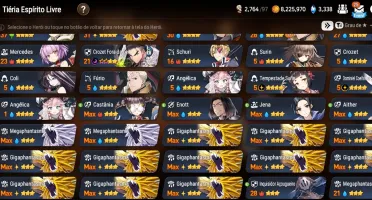 Conta Epic seven - Iniciante com bons bonecos