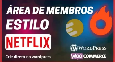 Área De Membros Vip - Modelo Netflix Entrega Automática