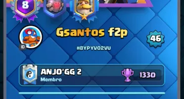 Conta Clash Royale full carta com passe mini pekka e mago