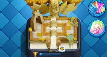 Conta Clash Royale full carta com passe mini pekka e mago