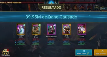 Conta Raid Shadow Legends Lv 73