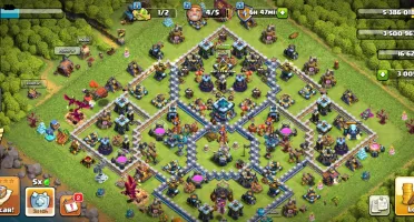 Conta Clash Of Clans Cv13 Semi-Full (Pra Sair Logo)