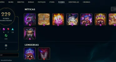 Conta Antiga! Hand Lv - 219 Skins - Todos Champs Unranked
