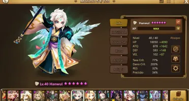 Conta Sw 2 LD:Aragorn dark top LD do jogo E hanwul SV:global