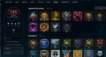 Conta League of Legends Completa Season atual UNRANKED