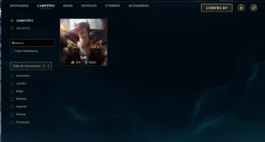 Conta League of Legends Completa Season atual UNRANKED