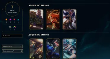 Conta league of legends Ouro Iv flex, Prata solo