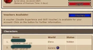 Ek 144 + MS 123 ELERA PVP sem quests apenas missão