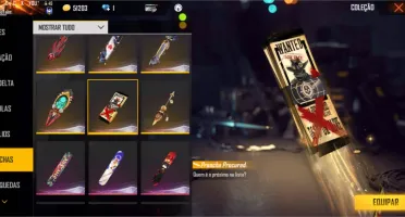 Conta free fire gemada